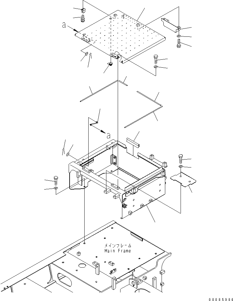 Корпус 8234-54-1323 KOMATSU