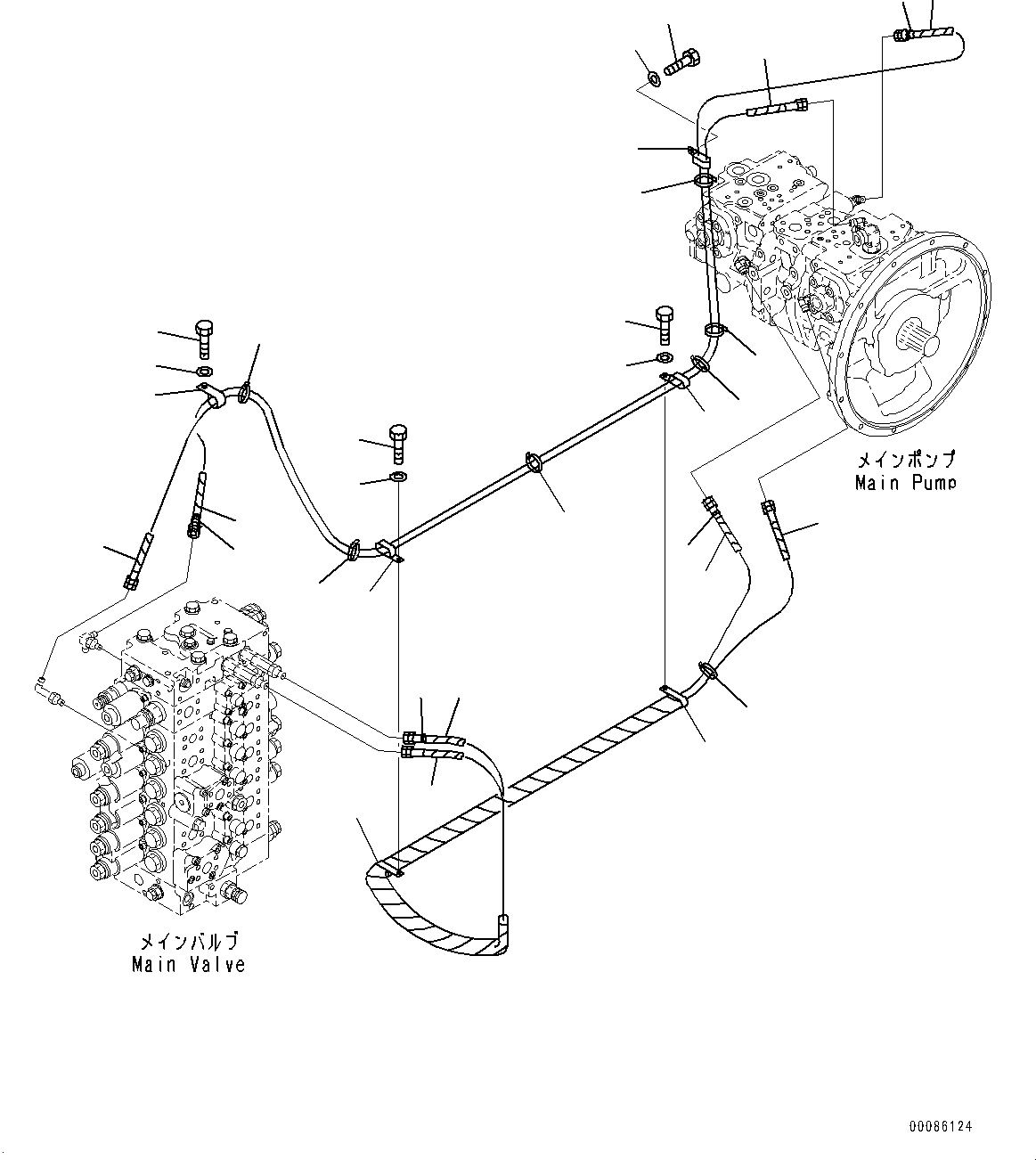 Шланг с торцевым уплотнением 02777-00229 KOMATSU