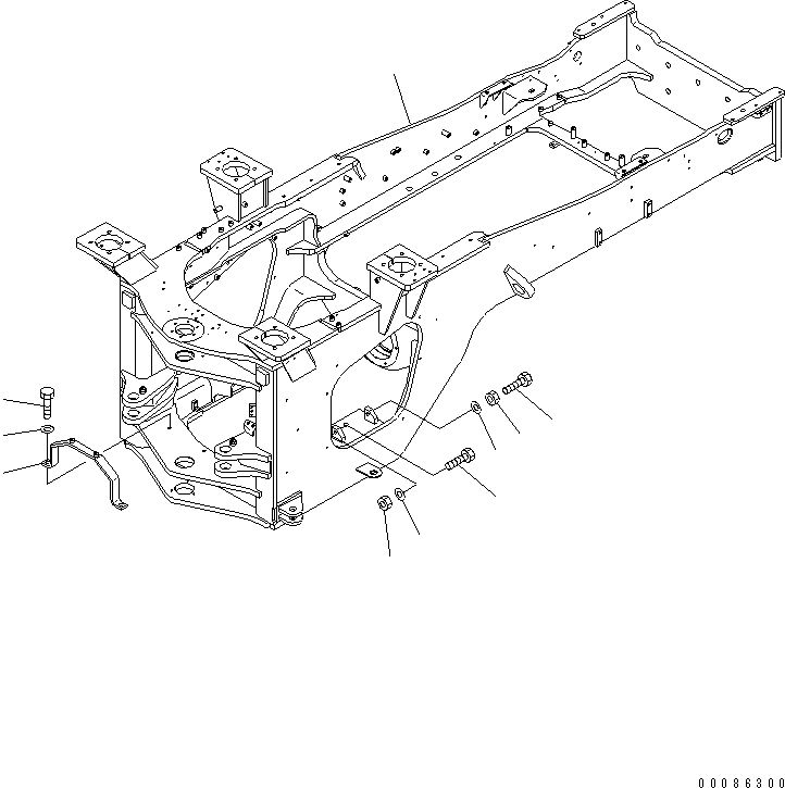 Пластина 421-S95-7380 KOMATSU