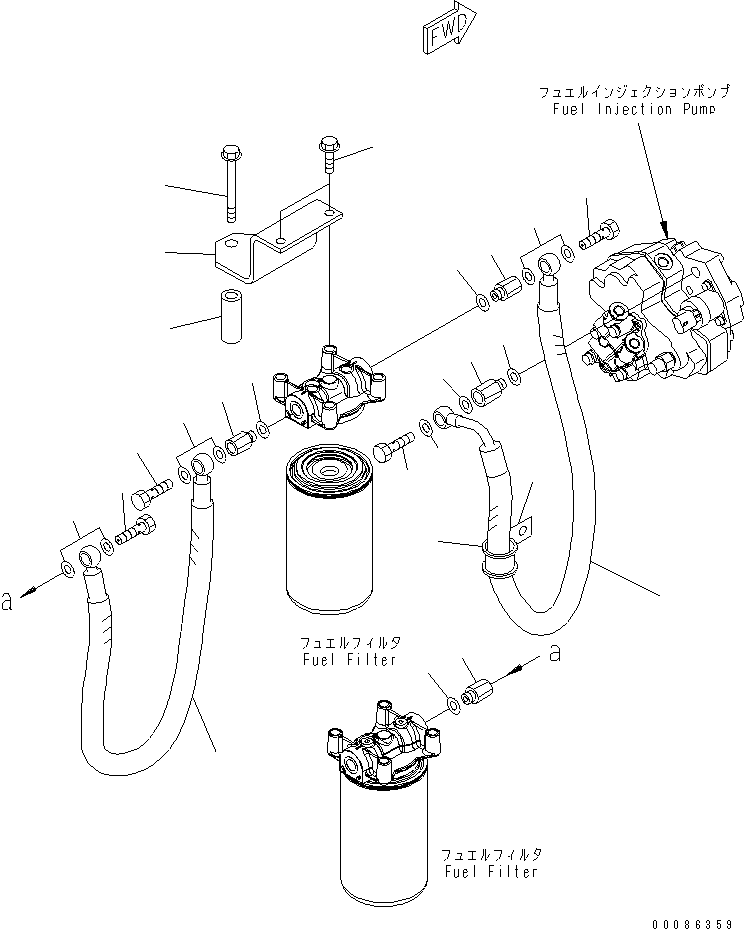 Шланг 418-Z13-4190 KOMATSU