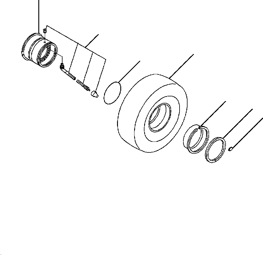 VALVE, TIRE AIR 613-80-7C91 KOMATSU