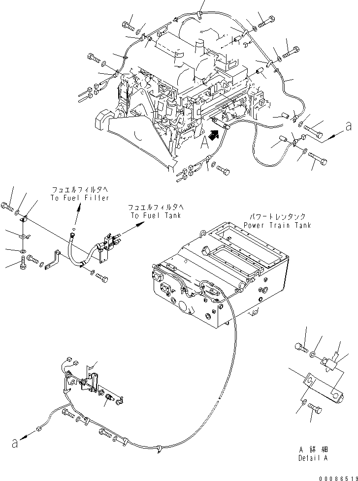 Жгут проводов 198-06-71190 KOMATSU