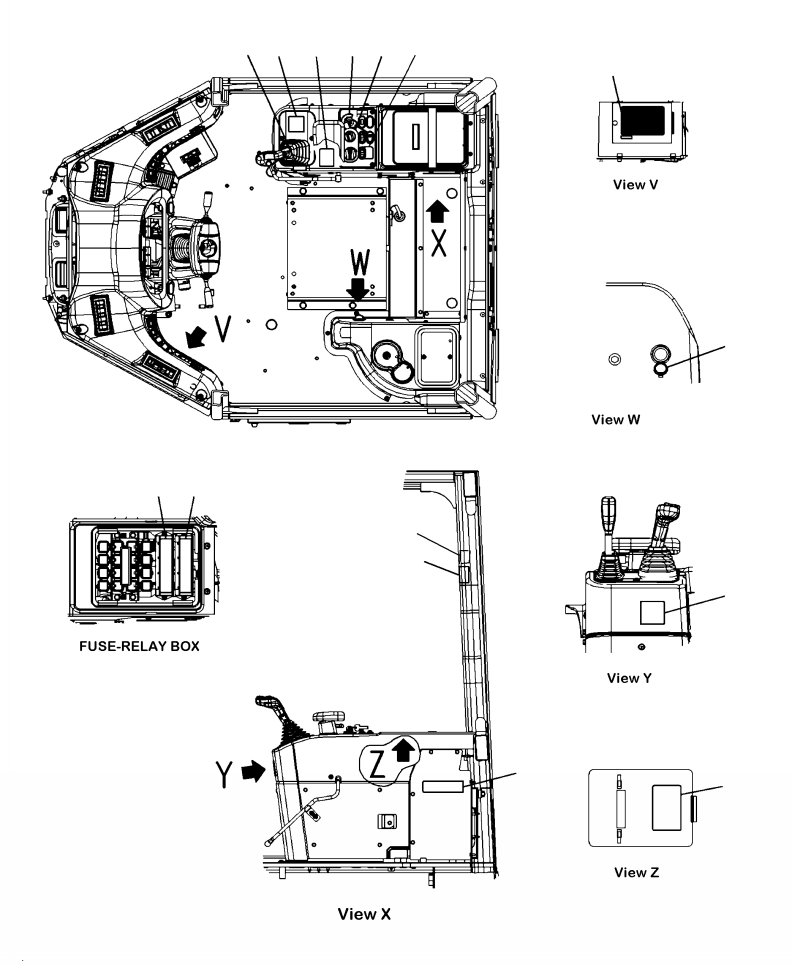 PLATE, BACK-UP ALARM 417-93-1A190 KOMATSU