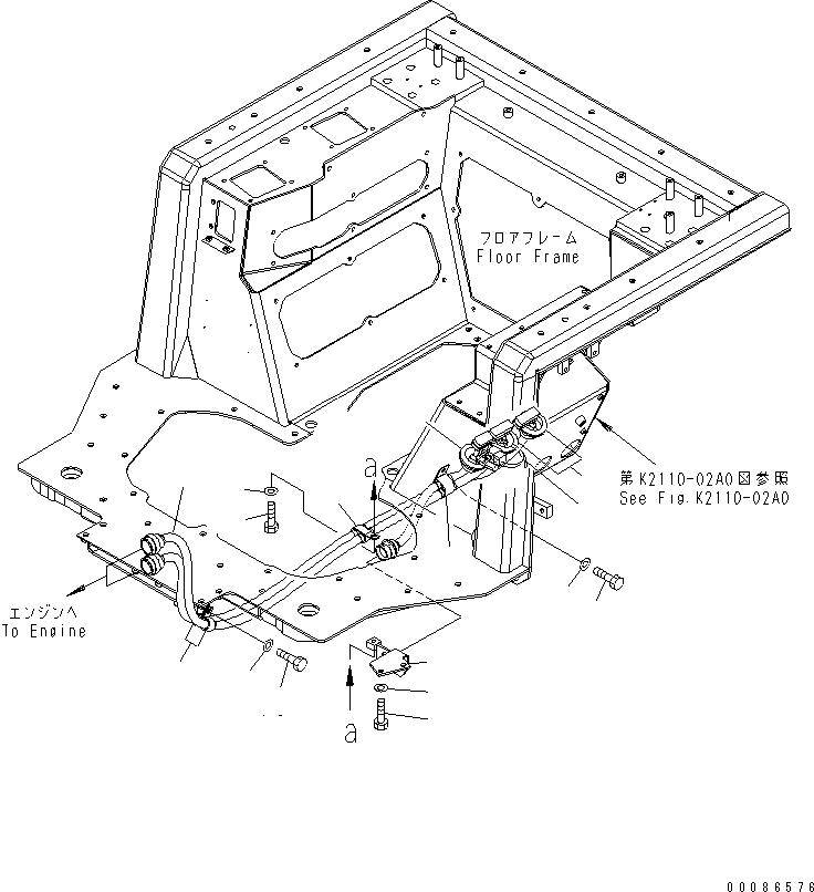 Жгут проводов 154-969-4540 KOMATSU