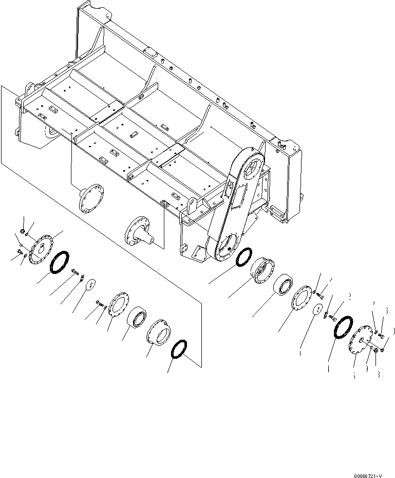 Уплотнительное кольцо круглого сечения 07000-05320 KOMATSU