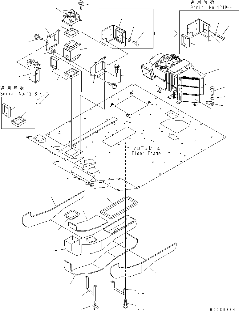 Лист 56B-07-12440 KOMATSU