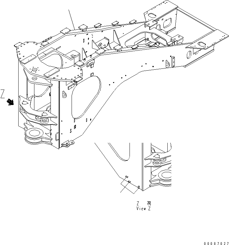 Сиденье 417-T80-2A70 KOMATSU