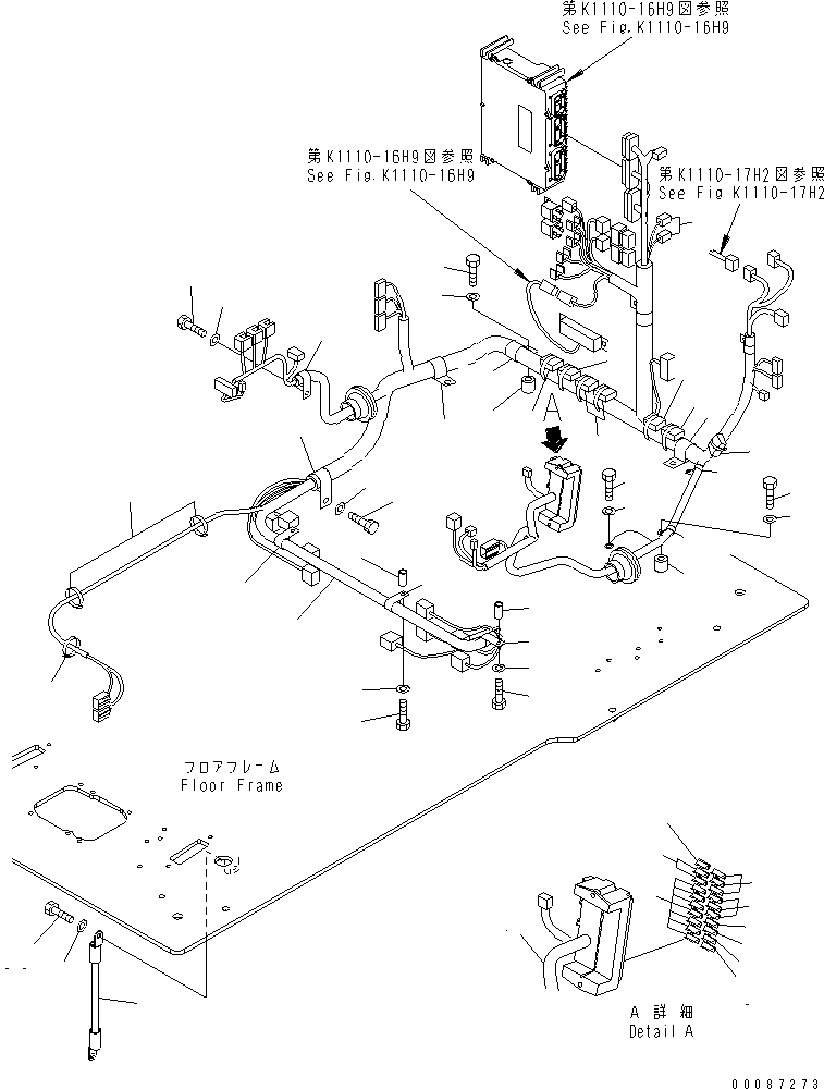 Жгут проводов 21K-06-72511 KOMATSU