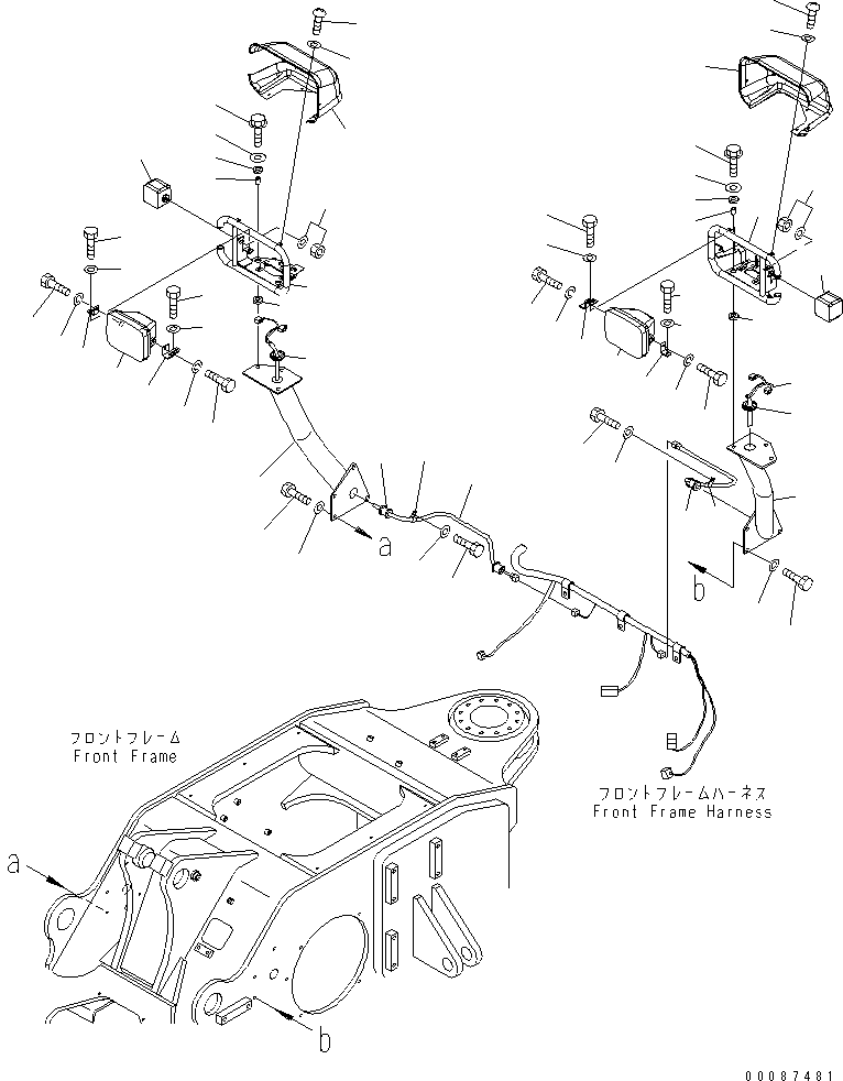 Жгут проводов 41E-06-32120 KOMATSU
