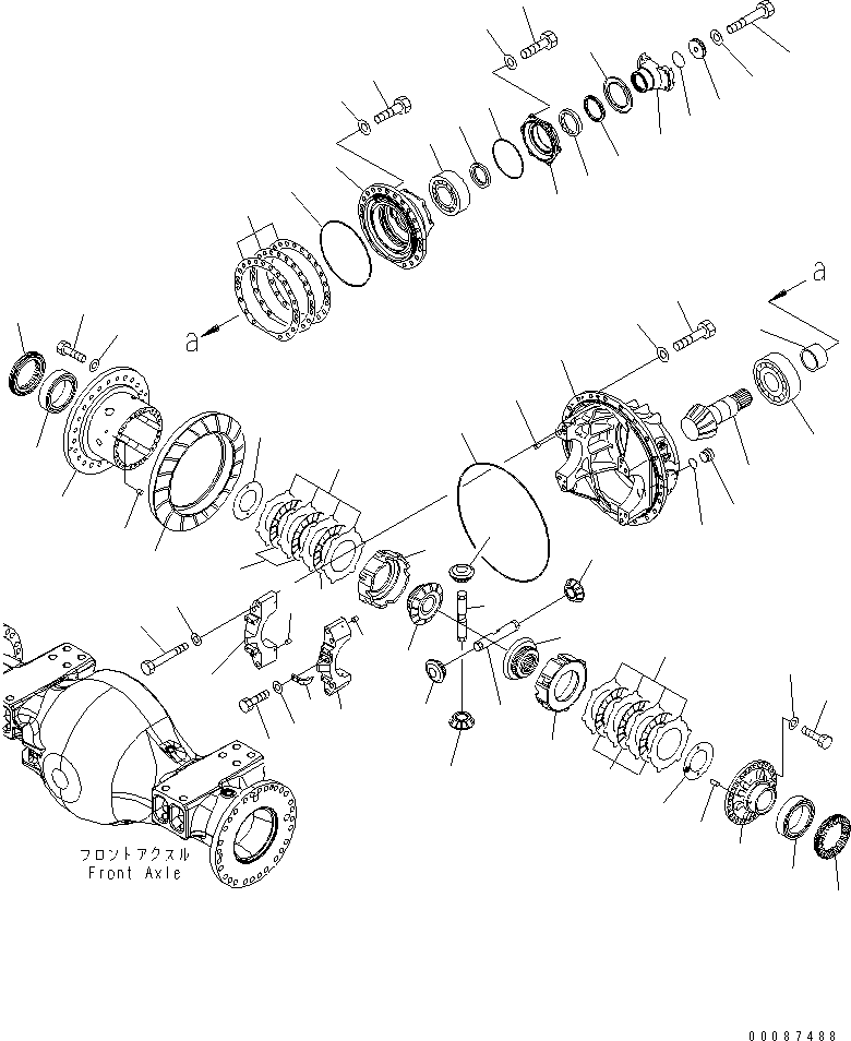 Дифференциал в сборе 426-22-31060 KOMATSU
