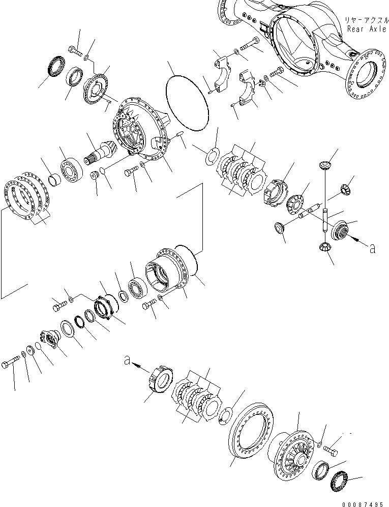 Дифференциал в сборе 426-23-31060 KOMATSU