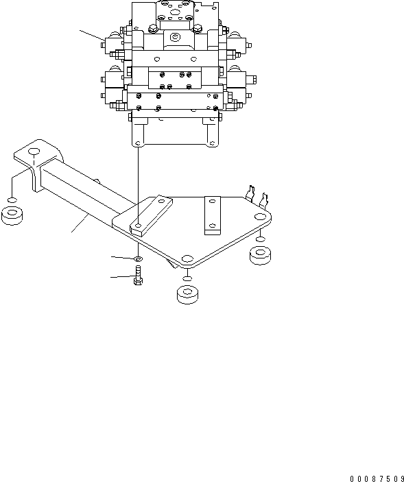 Клапан в сборе (723-44-14100) KOMATSU