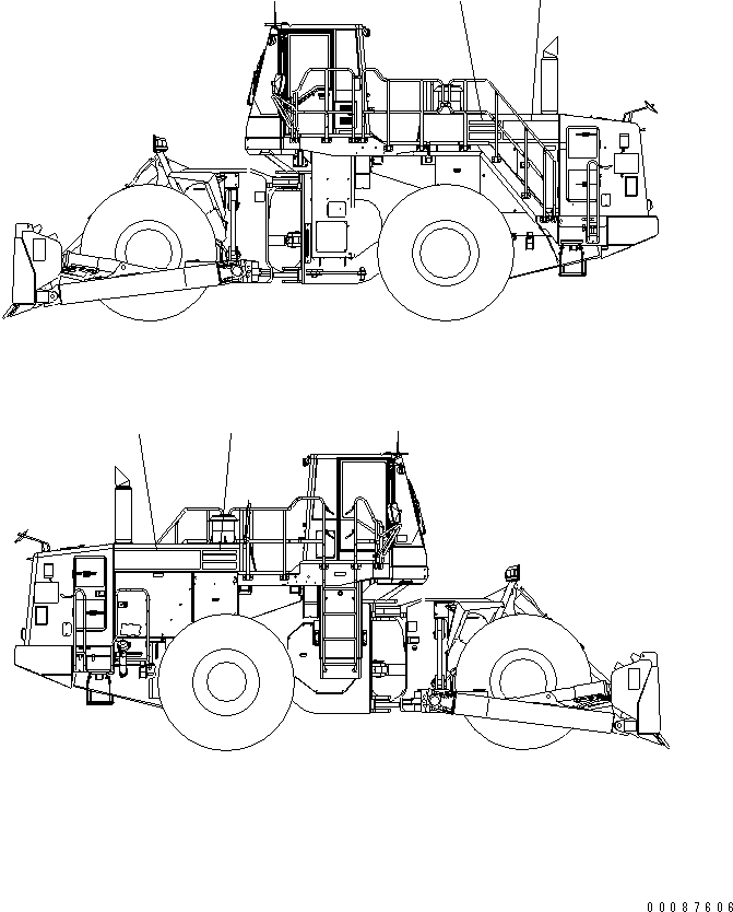 Пластина лев. 41E-93-33310 KOMATSU