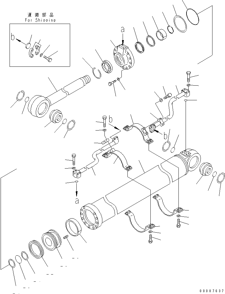 O-ring, (Kit : K09) 07000-13070 KOMATSU