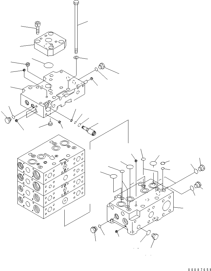 Крышка в сборе 723-46-00950 KOMATSU
