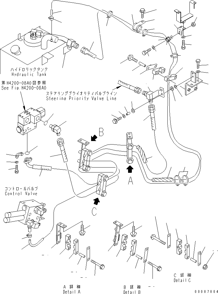 Шланг 417-N24-2140 KOMATSU