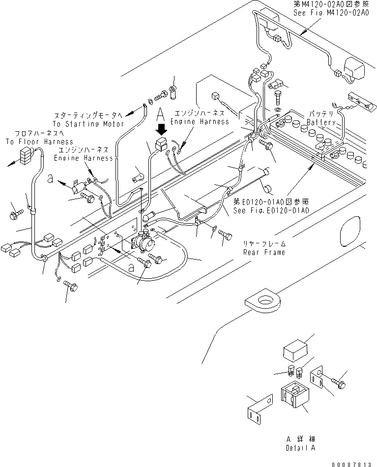 Жгут проводов 417-06-22660 KOMATSU