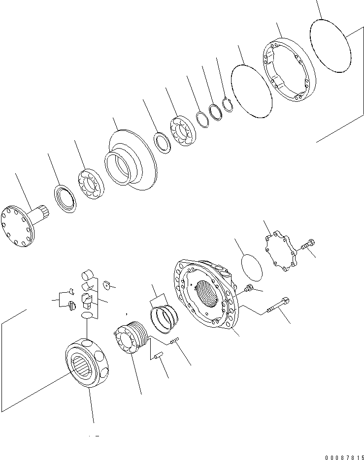 Крышка PF000550210E KOMATSU