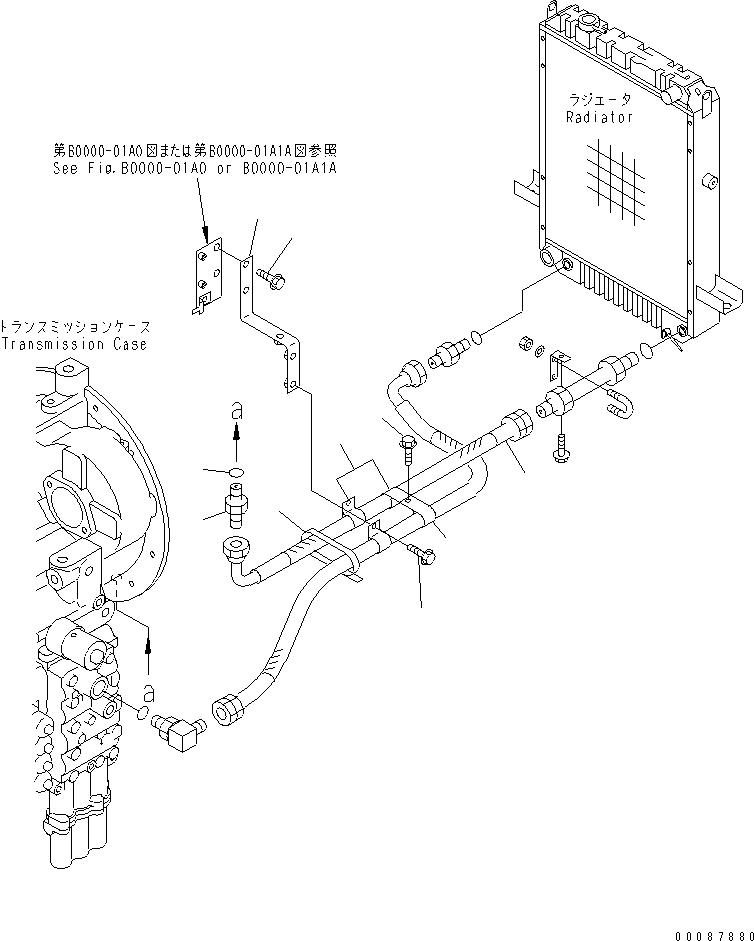 Шланг 417-16-21170 KOMATSU