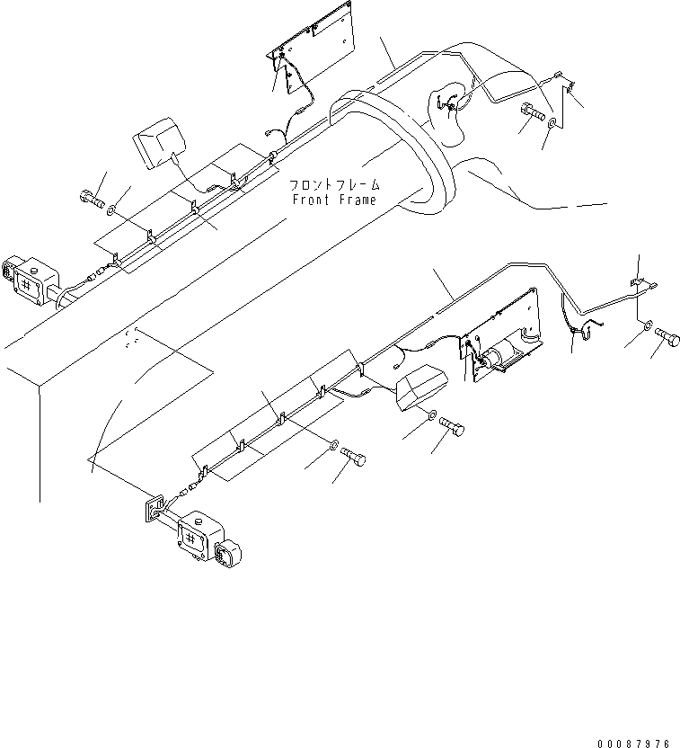 Жгут проводов 235-06-36491 KOMATSU