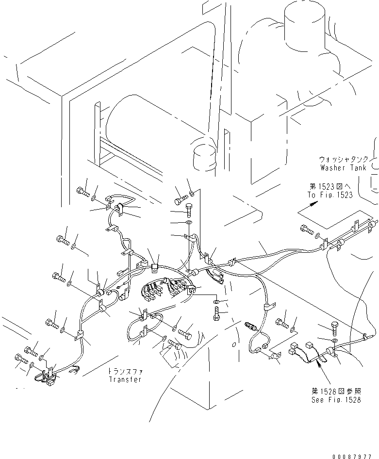 Жгут проводов (235-06-45272) KOMATSU