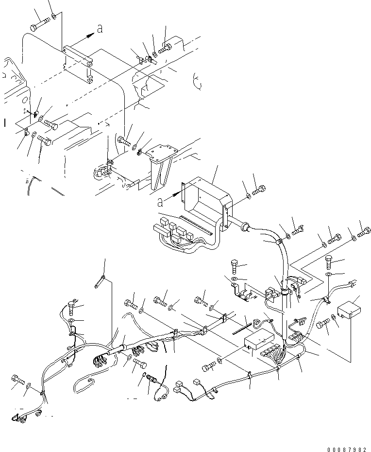 Жгут проводов 235-06-36463 KOMATSU
