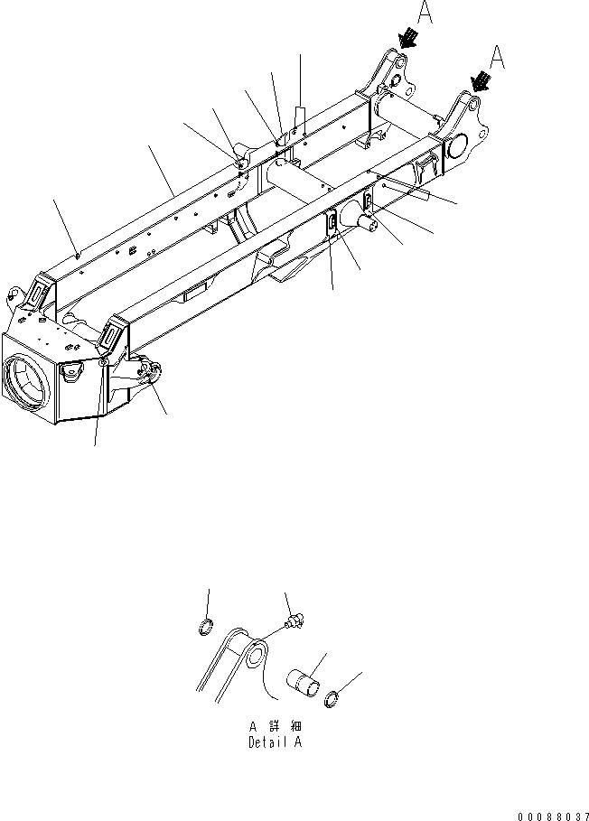 Пластина 56B-83-14440 KOMATSU