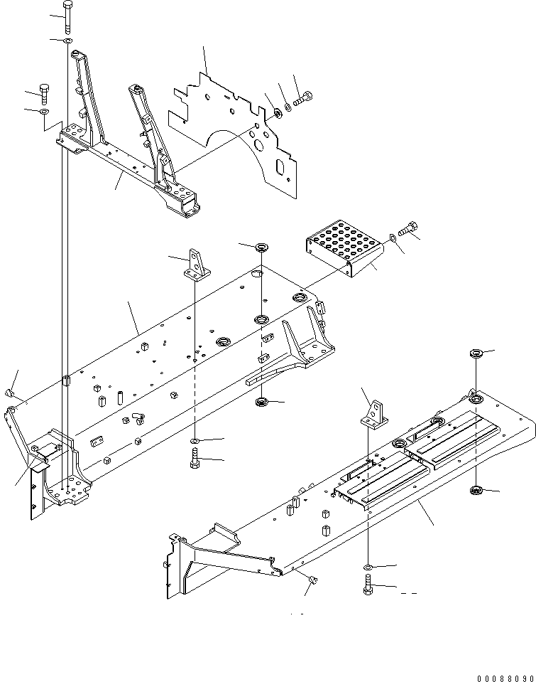 Резиновый элемент 154-969-2690 KOMATSU