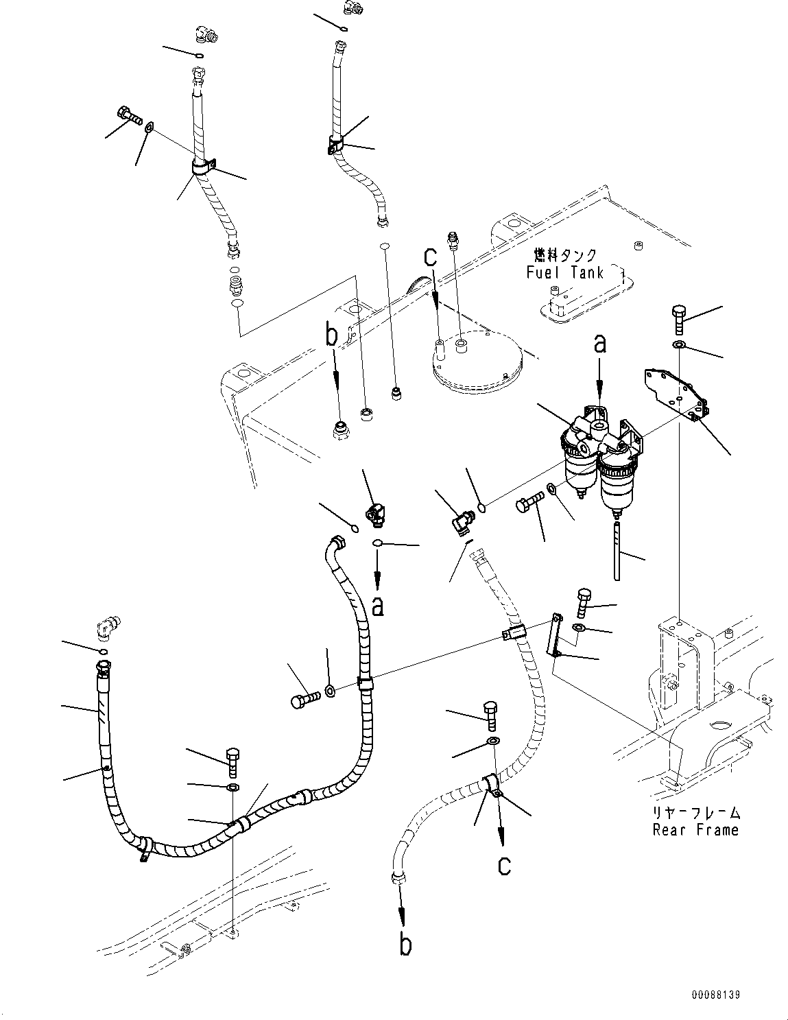 Water Separator Assembly 600-311-5210 KOMATSU
