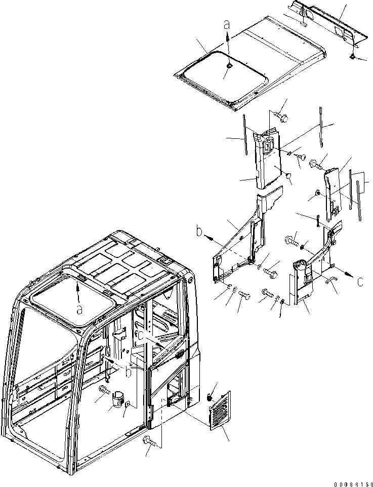 Уплотнение в сборе 20Y-53-15870 KOMATSU
