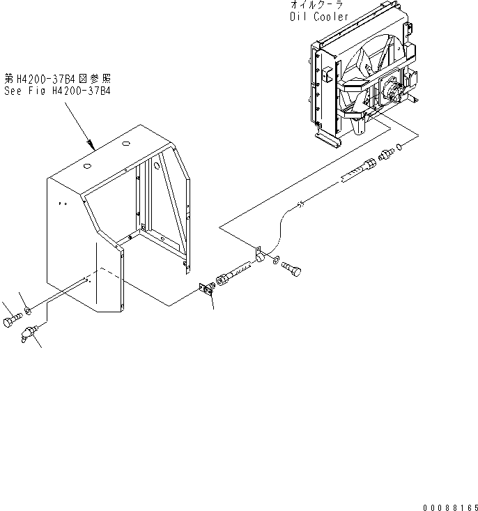 Переходник 427-S05-5290 KOMATSU
