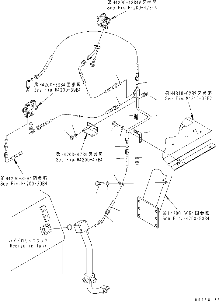 Трубка 427-S05-5470 KOMATSU