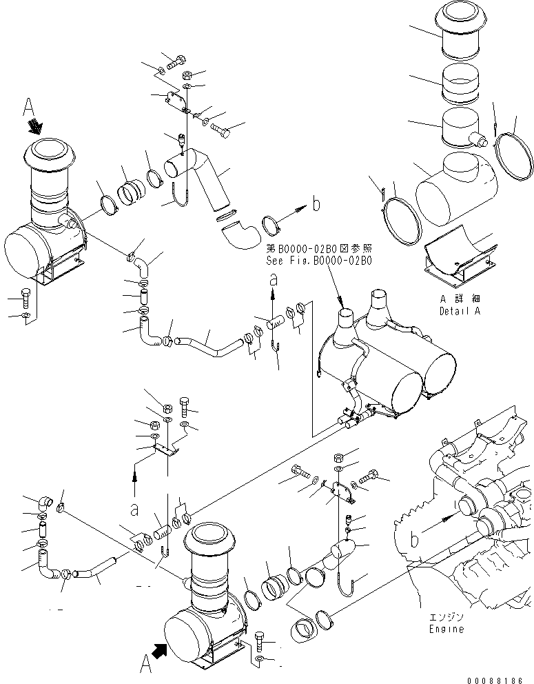 Шланг 07260-04735 KOMATSU