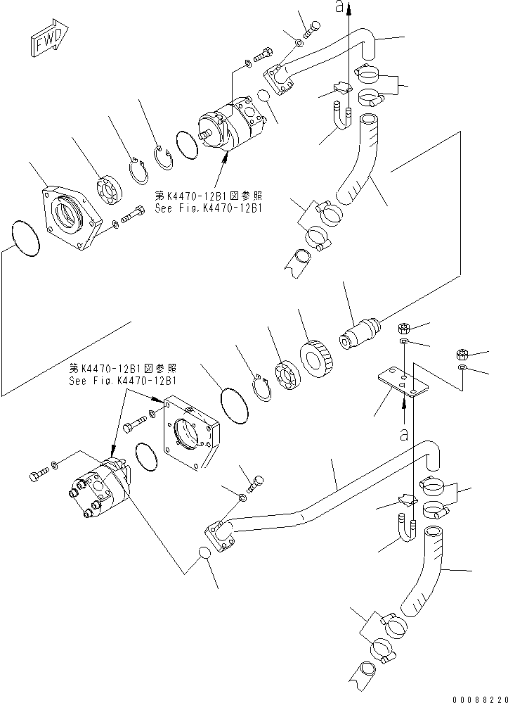 Шланг 07260-03232 KOMATSU