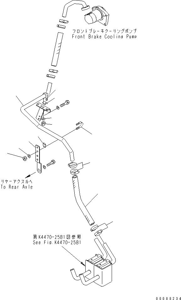 Трубка 427-S05-5972 KOMATSU