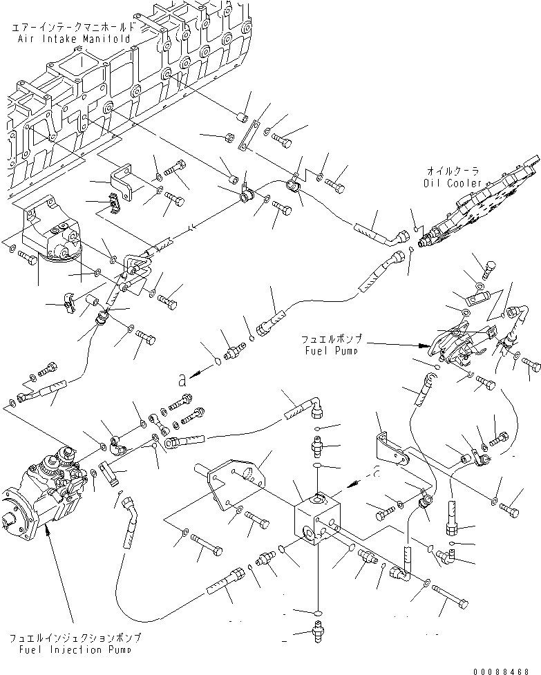 Шланг с торцевым уплотнением 02763-00406 KOMATSU