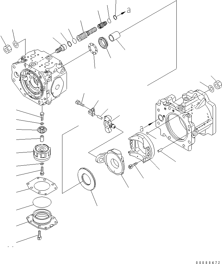 Шестерня 708-2K-04420 KOMATSU