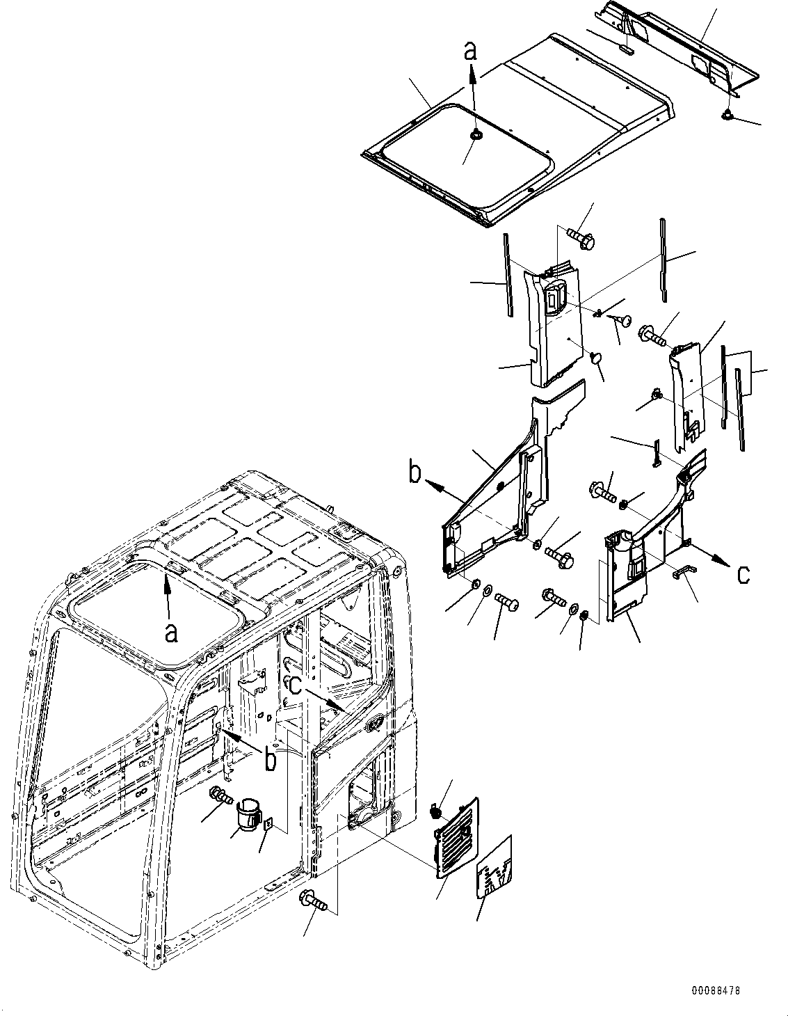 Пластина 205-00-31733 KOMATSU