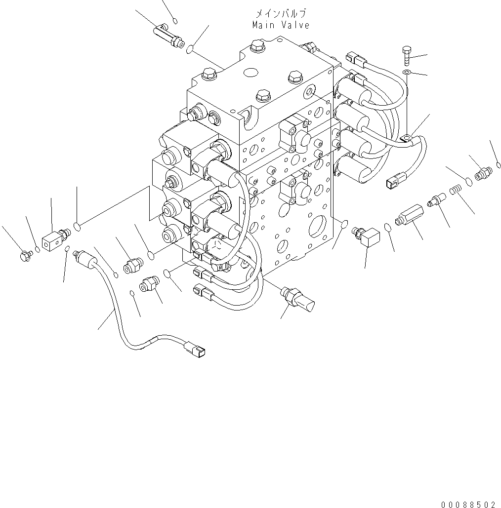 Соединение 421-62-44650 KOMATSU