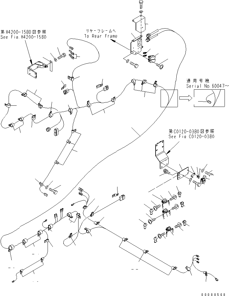 Жгут проводов 427-06-25314 KOMATSU