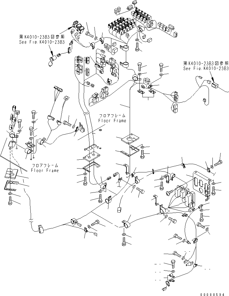 Жгут проводов 427-06-25791 KOMATSU