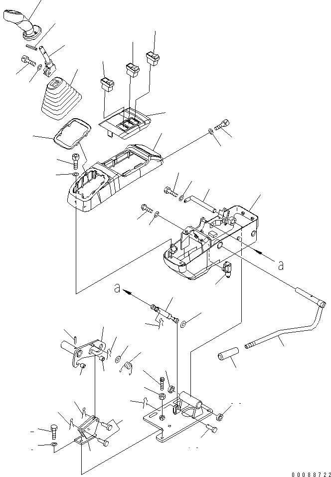 Выключатель 22F-06-32641 KOMATSU