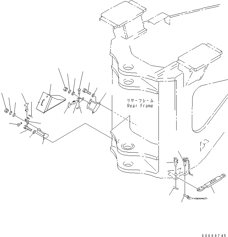 Шплинт 04050-15075 KOMATSU