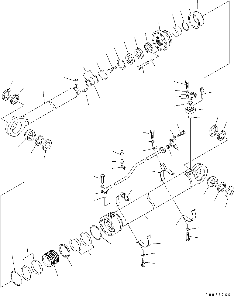 Болт с внутренним шестигранником 01252-72065 KOMATSU