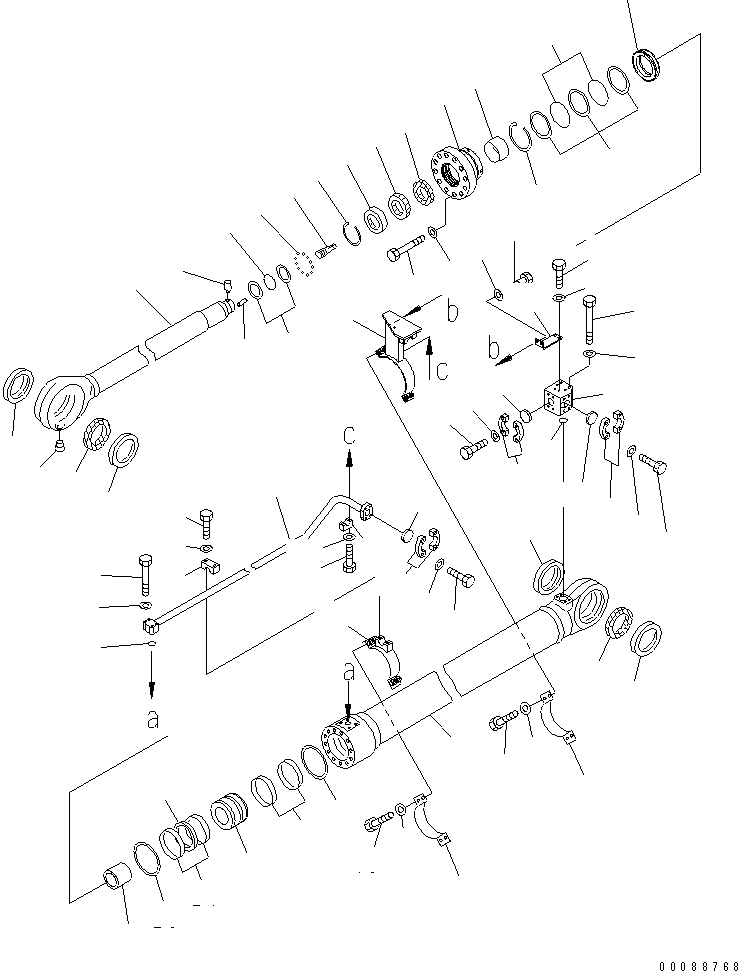 Плунжер 707-71-61540 KOMATSU