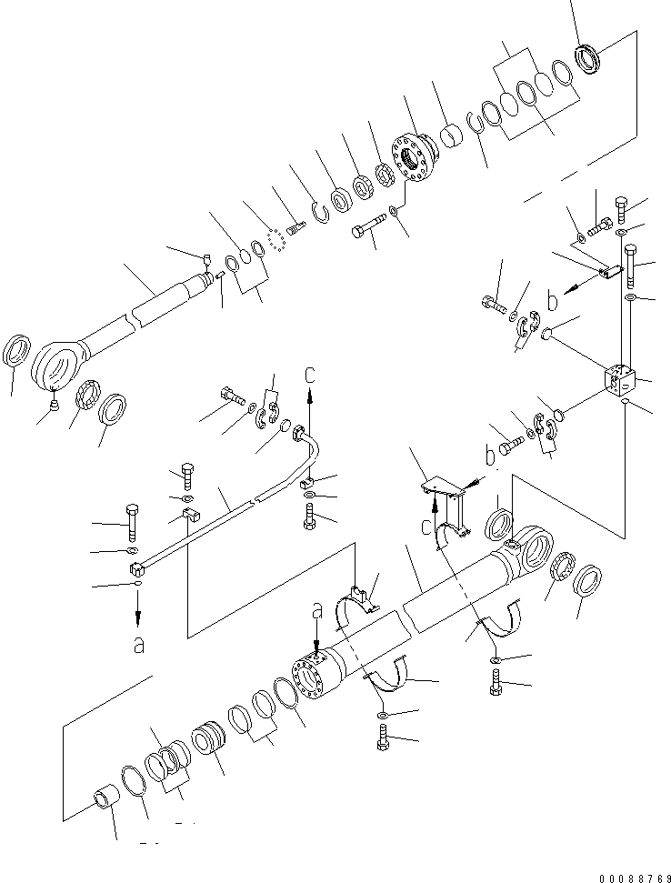 Трубка 707-86-14280 KOMATSU