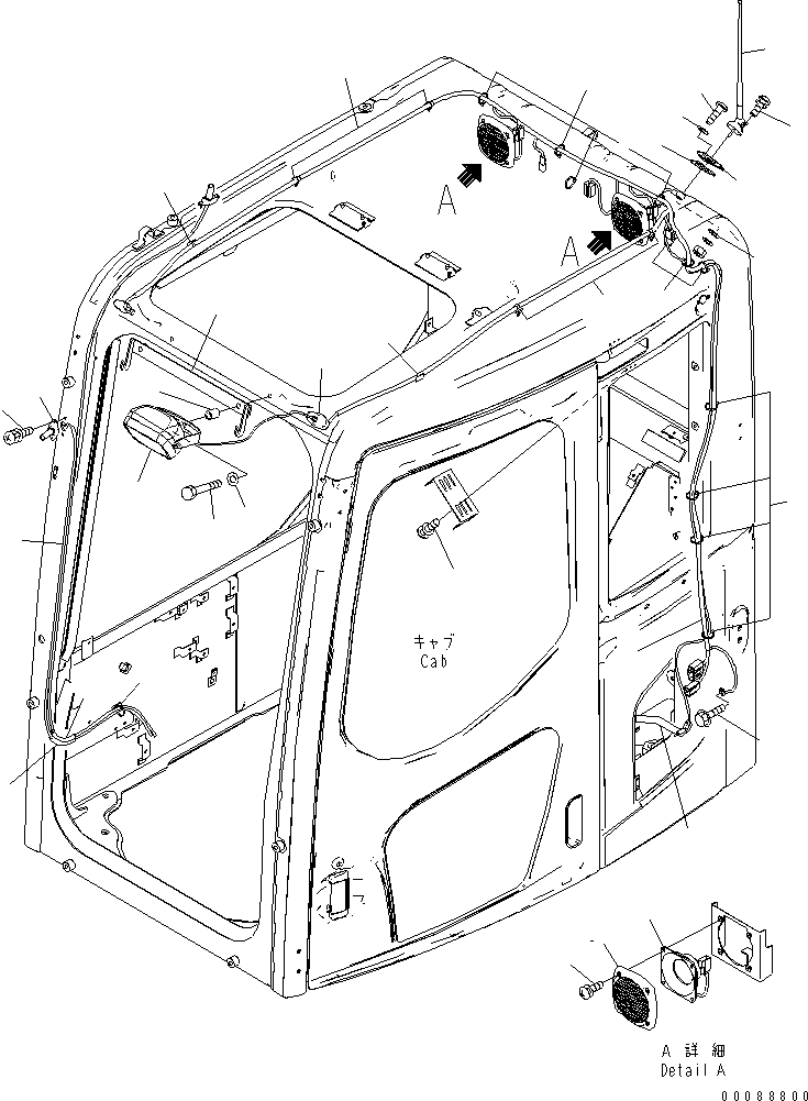 Жгут проводов 22B-06-21332 KOMATSU