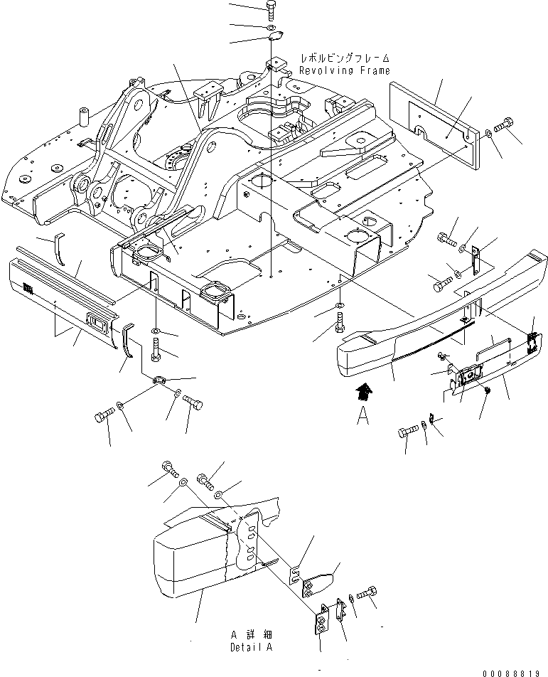 Пластина 22B-54-29130 KOMATSU