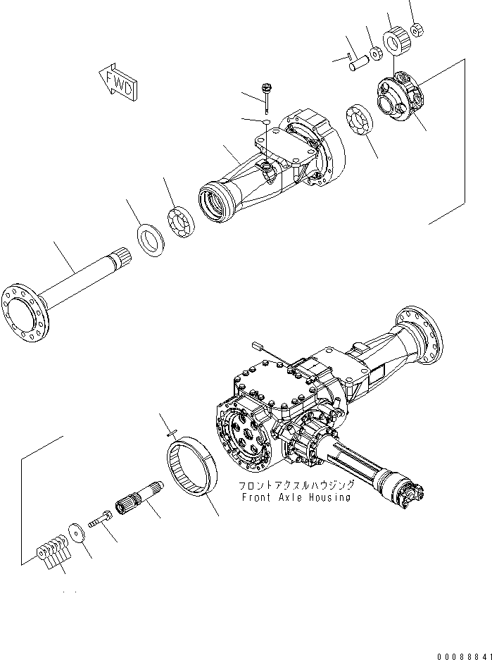Уплотнение 417-22-12461 KOMATSU