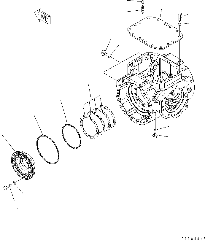 DIFFERENTIAL ASS'Y (417-22-31010) KOMATSU